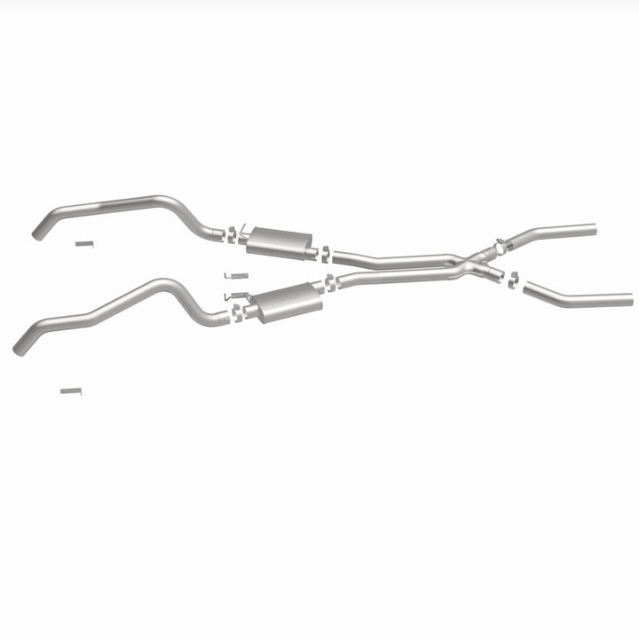 MagnaFlow Cat-Back Exhaust - Plymouth Barracuda / Dodge Challenger 1970-1972 - 3in, view 32