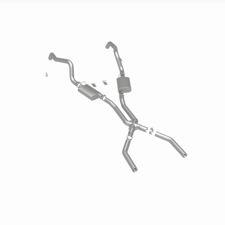 MagnaFlow Cat-Back Exhaust - Plymouth Barracuda / Dodge Challenger 1970-1972 - 3in, view 38