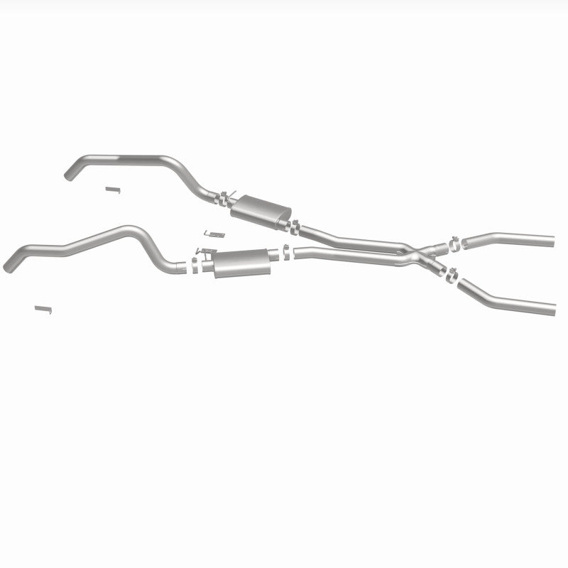 MagnaFlow Cat-Back Exhaust - Plymouth Barracuda / Dodge Challenger 1970-1972 - 3in, view 40