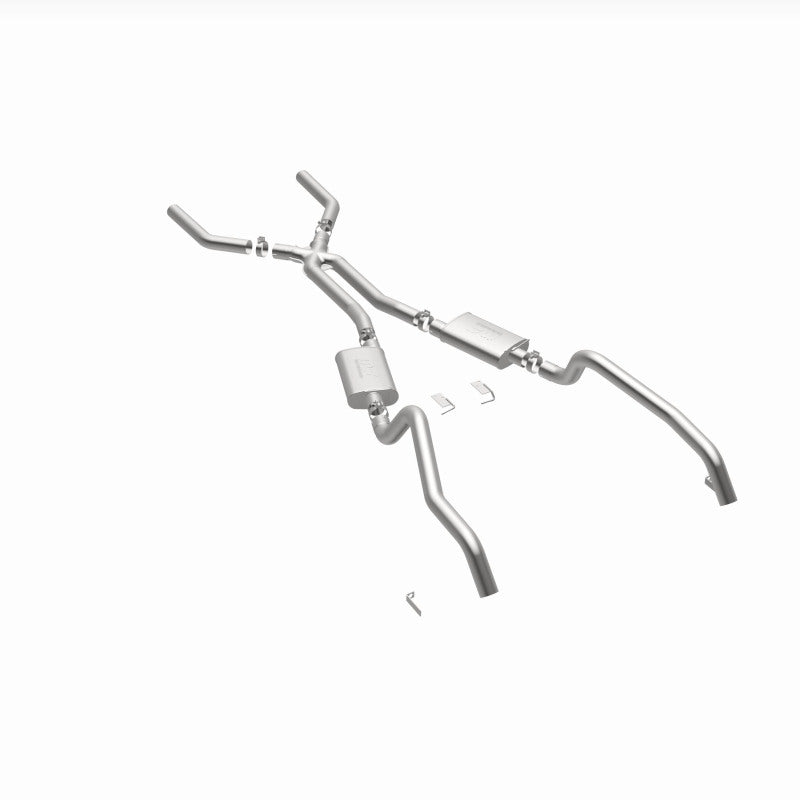 MagnaFlow Cat-Back Exhaust - Plymouth Barracuda / Dodge Challenger 1970-1972 - 3in, view 6