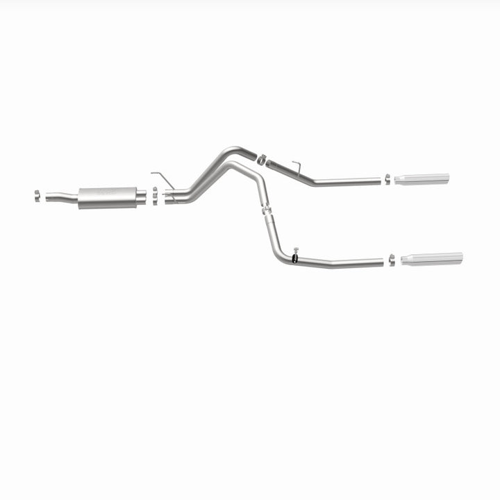 MagnaFlow Cat-Back Exhaust - Dodge Ram 1500 5.7L Hemi 2004-2005 - Dual Exit - SC / CC, view 13