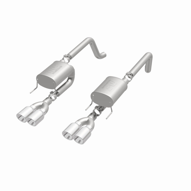 MagnaFlow Cat-Back Exhaust - Chevrolet Corvette C6 2005-2008 - Rear System, view 16