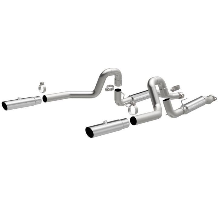 MagnaFlow Cat-Back Exhaust - Ford Mustang GT / Mach 1 4.6L V8 1999-2004 - Dual Split Rear Exit