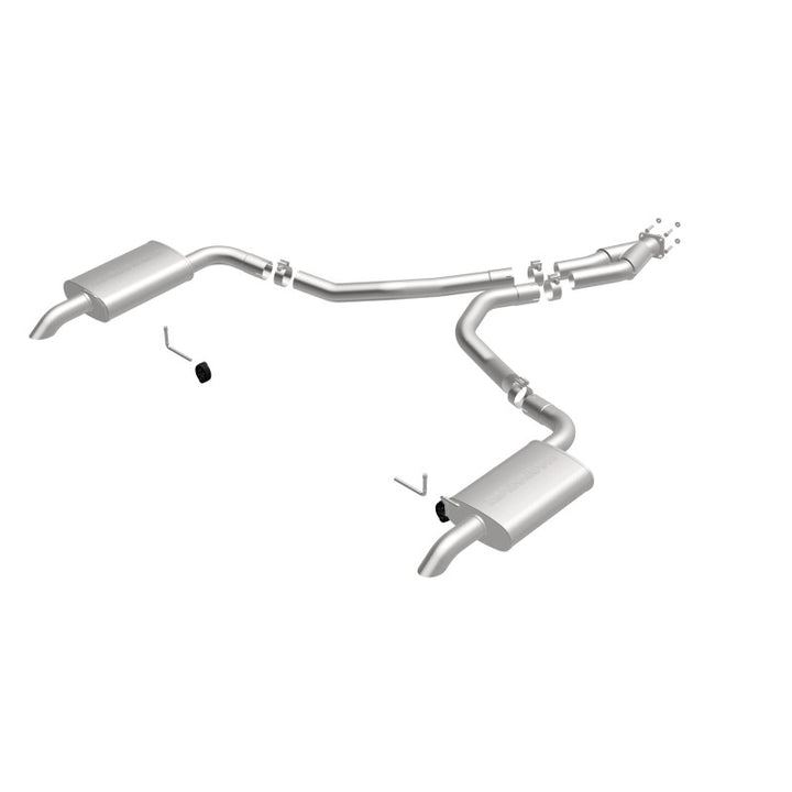 MagnaFlow Cat-Back Exhaust - Chevrolet Corvette 5.7L V8 1975-1979 - Dual Split Rear Exit, view 15