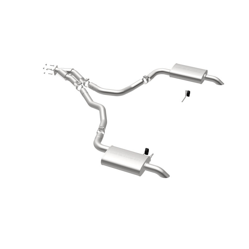 MagnaFlow Cat-Back Exhaust - Chevrolet Corvette 5.7L V8 1975-1979 - Dual Split Rear Exit, view 30