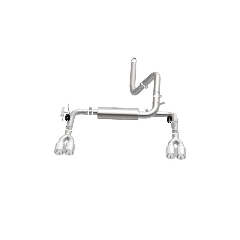 MagnaFlow Cat-Back Exhaust - Chevrolet Camaro / Pontiac Firebird 1998-2002 - Quad Tips, view 8