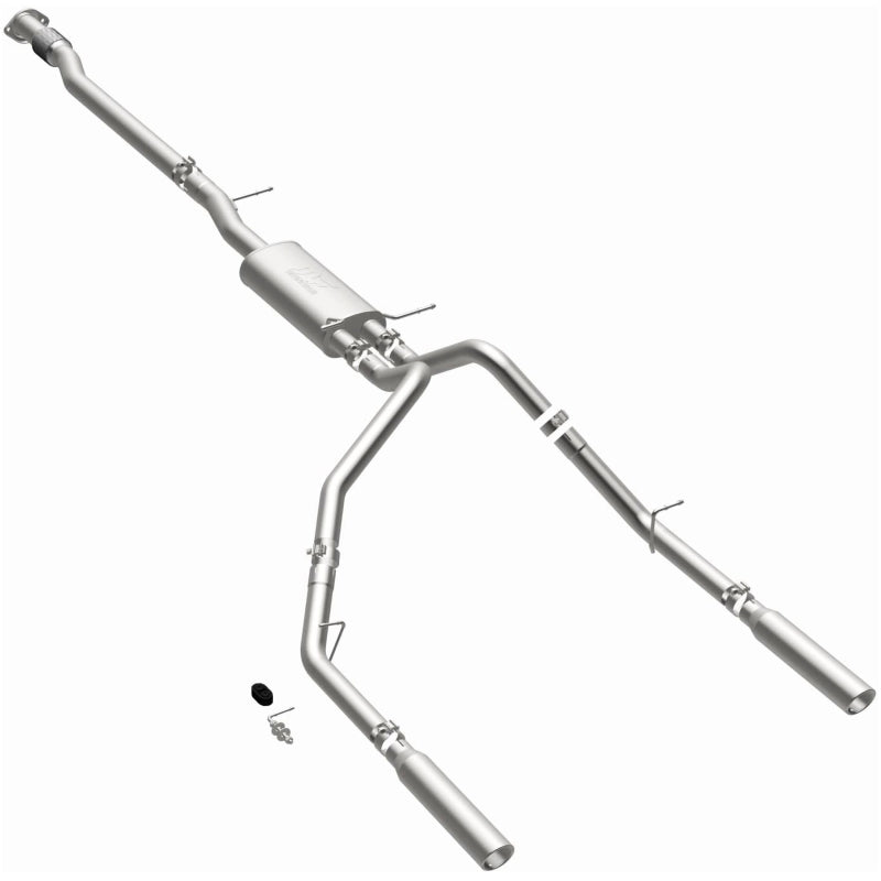 MagnaFlow Cat-Back Exhaust - Chevrolet Silverado / GMC Sierra 1500 2007-2008 - Crew Cab Short Bed - Dual Exit, view 15