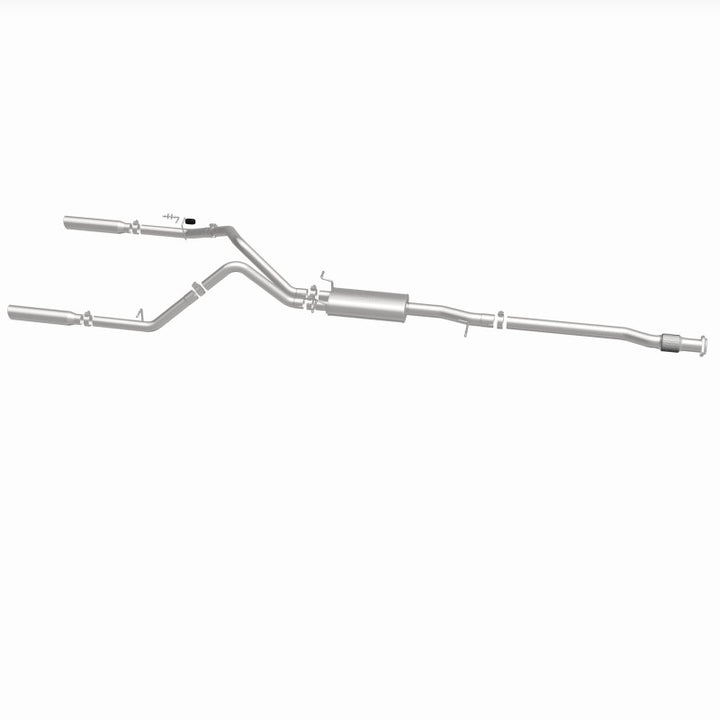 MagnaFlow Cat-Back Exhaust - Chevrolet Silverado / GMC Sierra 1500 2007-2008 - Crew Cab Short Bed - Dual Exit, view 41