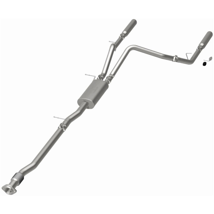 MagnaFlow Cat-Back Exhaust - Chevrolet Silverado / GMC Sierra 1500 2007-2008 - Crew Cab Short Bed - Dual Exit, view 7