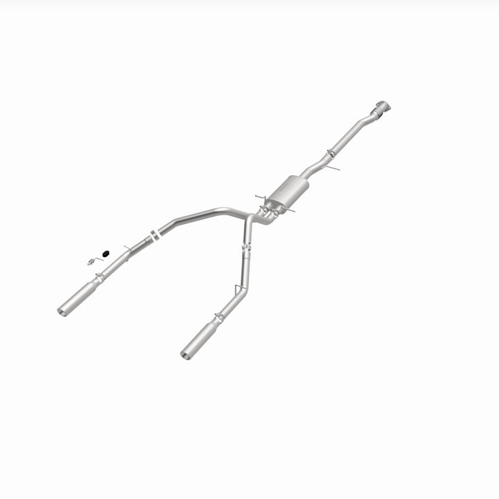 MagnaFlow Cat-Back Exhaust - Chevrolet Silverado / GMC Sierra 1500 2007-2008 - Crew Cab Short Bed - Dual Exit, view 9