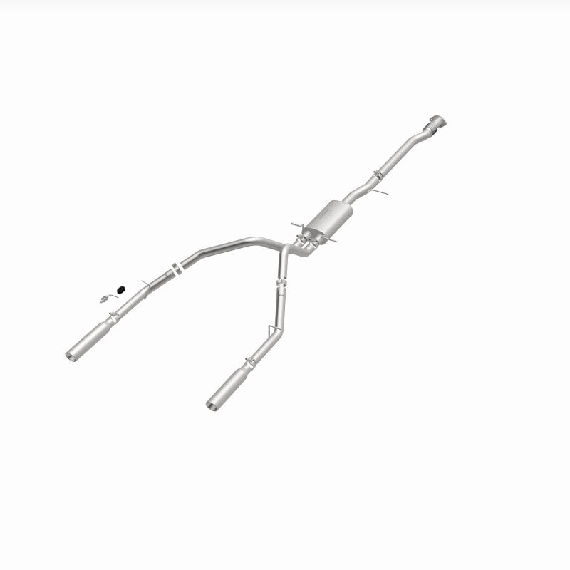 MagnaFlow Cat-Back Exhaust - Chevrolet Silverado / GMC Sierra 1500 2007-2008 - Crew Cab Short Bed - Dual Exit, view 9