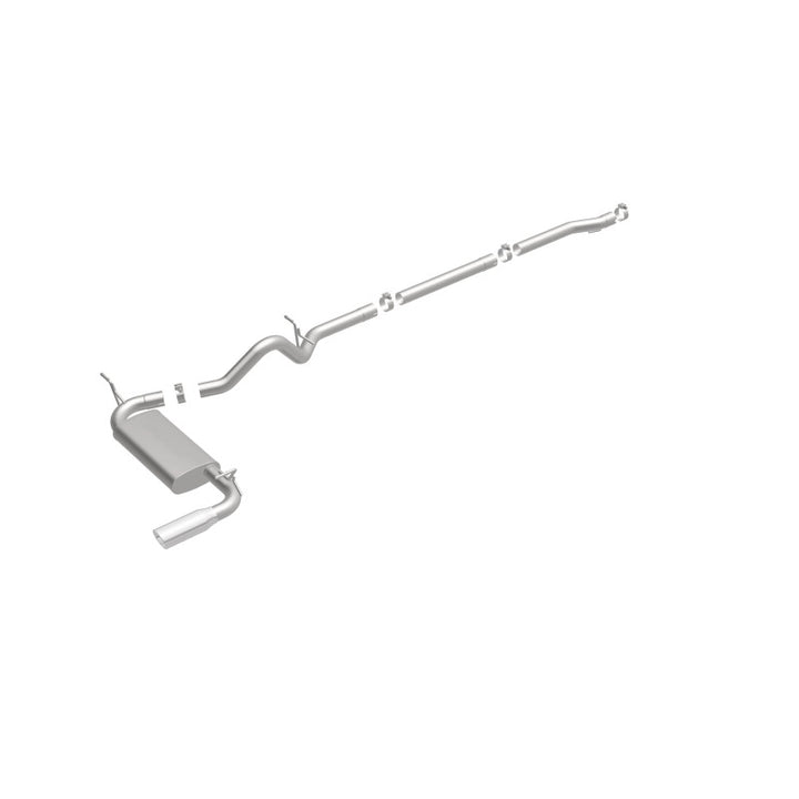 MagnaFlow Cat-Back Exhaust - Jeep Wrangler Unlimited 3.8L 2007-2011 - 4 Door, view 25