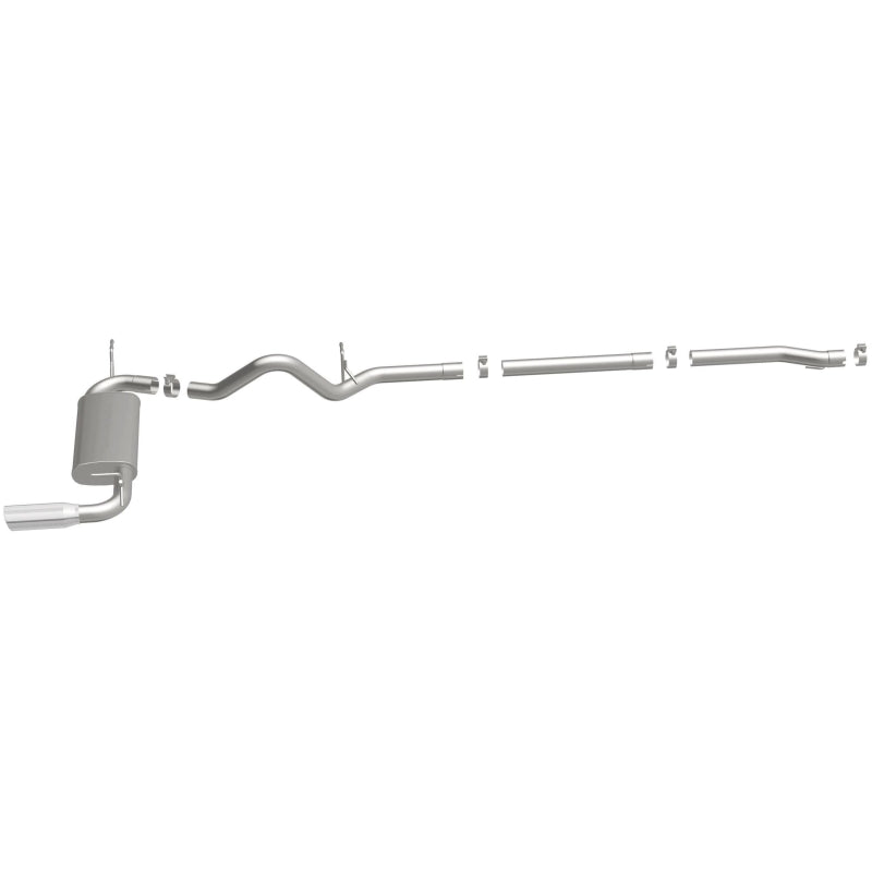 MagnaFlow Cat-Back Exhaust - Jeep Wrangler Unlimited 3.8L 2007-2011 - 4 Door, view 35