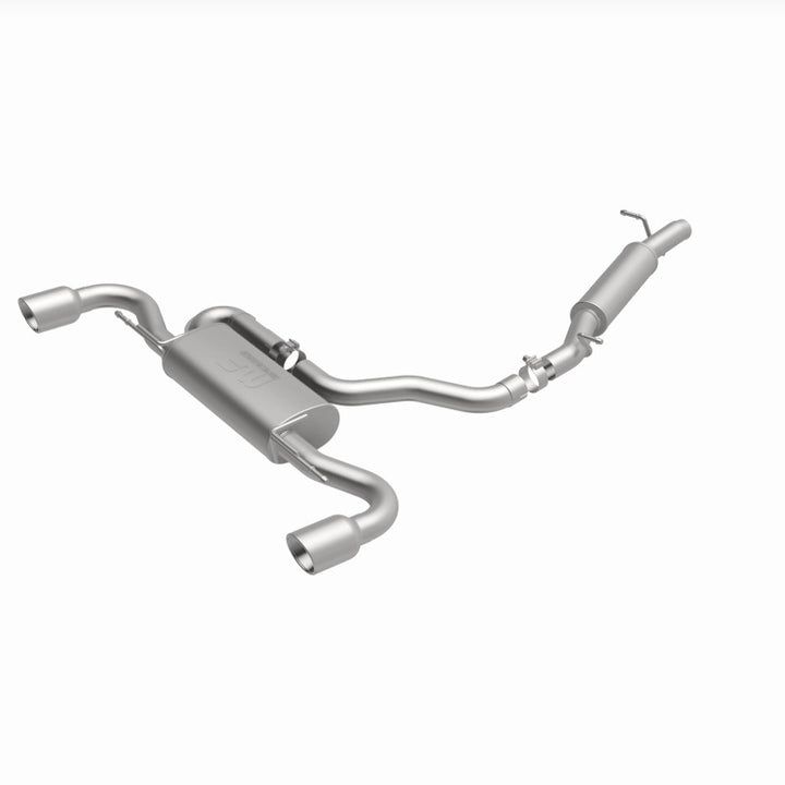 Magnaflow Cat-Back Exhaust - Audi TT Quattro 2008-2009, 360 degree view
