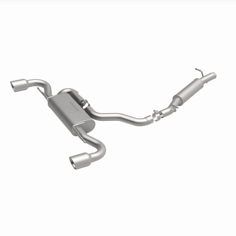 Magnaflow Cat-Back Exhaust - Audi TT Quattro 2008-2009, 360 degree view