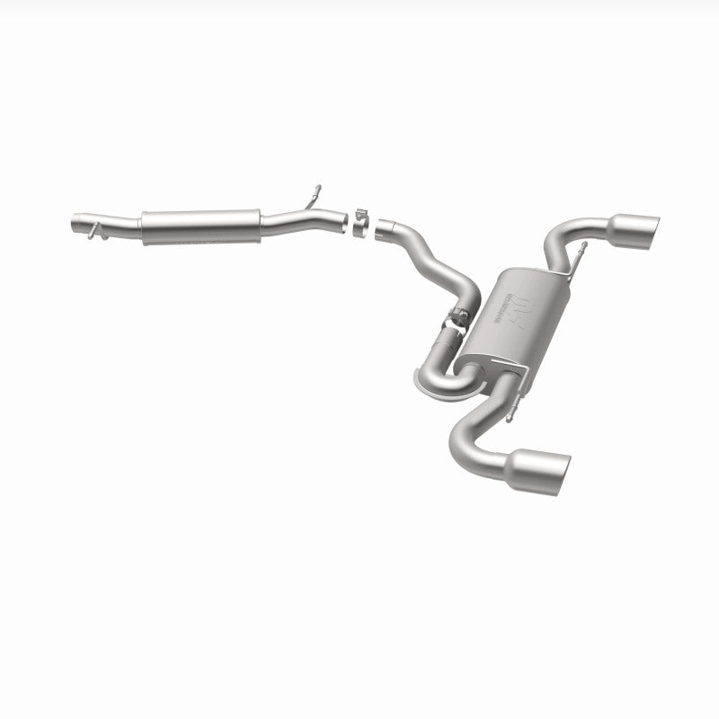 Magnaflow Cat-Back Exhaust - Audi TT Quattro 2008-2009, 360 degree view