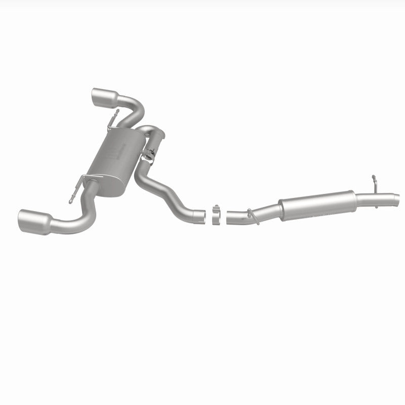 Magnaflow Cat-Back Exhaust - Audi TT Quattro 2008-2009, 360 degree view