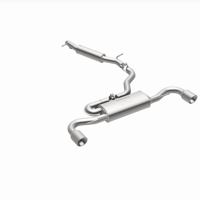 Magnaflow Cat-Back Exhaust - Audi TT Quattro 2008-2009, 360 degree view