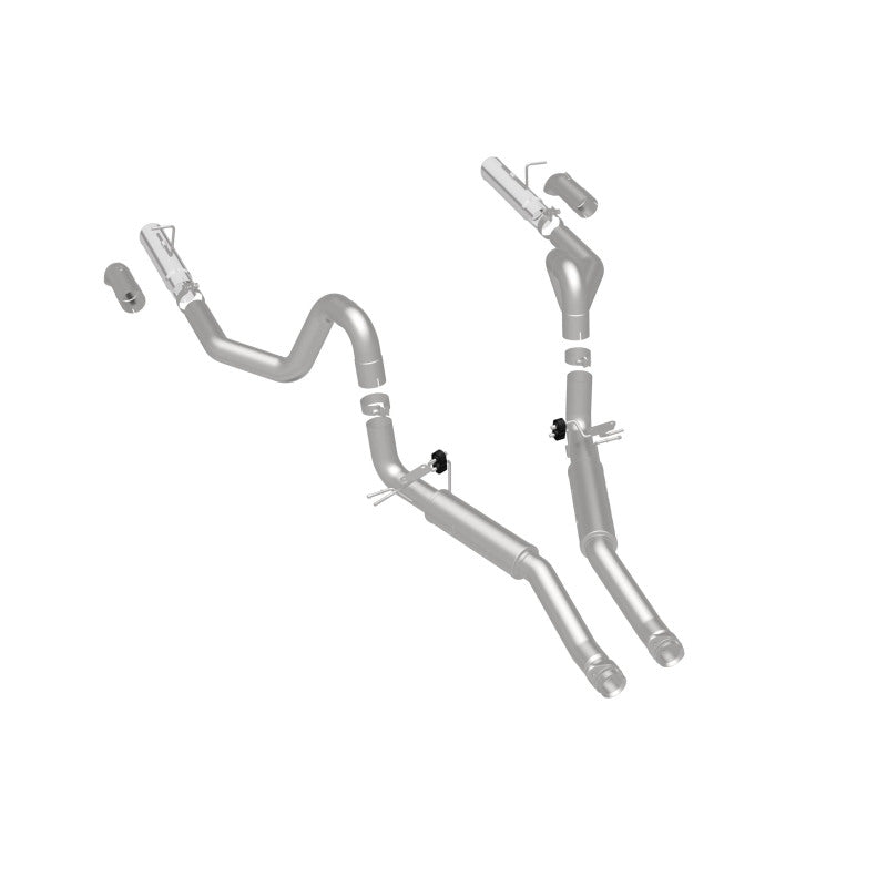 MagnaFlow Cat-Back Exhaust - Ford Mustang GT / LX 5.0L 1987-1993 - 3in, view 38