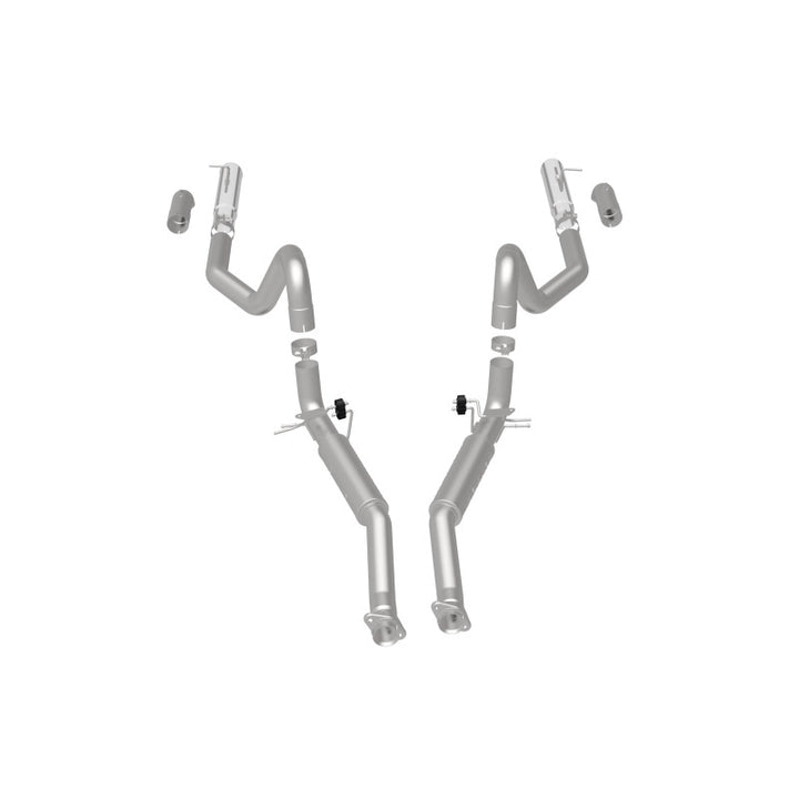 MagnaFlow Cat-Back Exhaust - Ford Mustang GT / LX 5.0L 1987-1993 - 3in, view 9