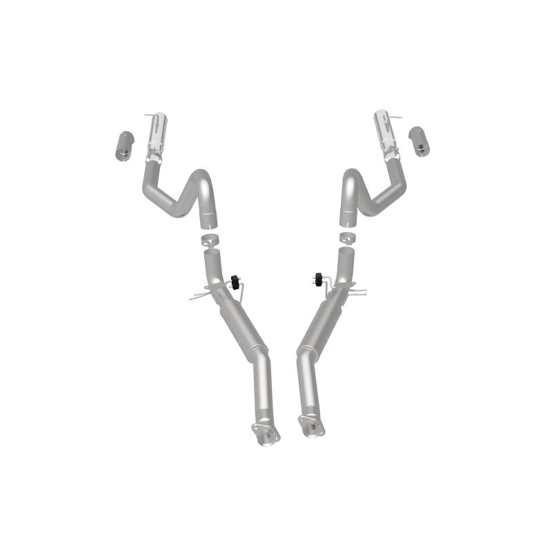 MagnaFlow Cat-Back Exhaust - Ford Mustang GT / LX 5.0L 1987-1993 - 3in, view 9