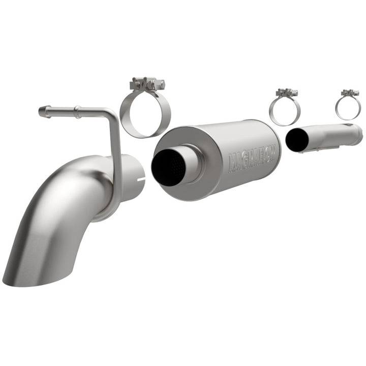 MagnaFlow Cat-Back Exhaust - Jeep Wrangler JK 3.6L V6 2012-2018 - Turn Down Before Rear Tire