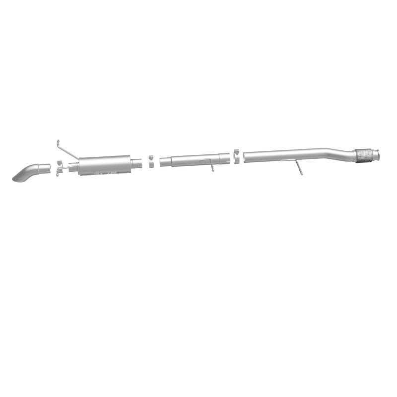 MagnaFlow Cat-Back Exhaust - Chevrolet Silverado / GMC Sierra 1500 5.3L V8 2014-2018 - Crew Cab / Extended Cab - Turn Down Before Rear Tire, view 12
