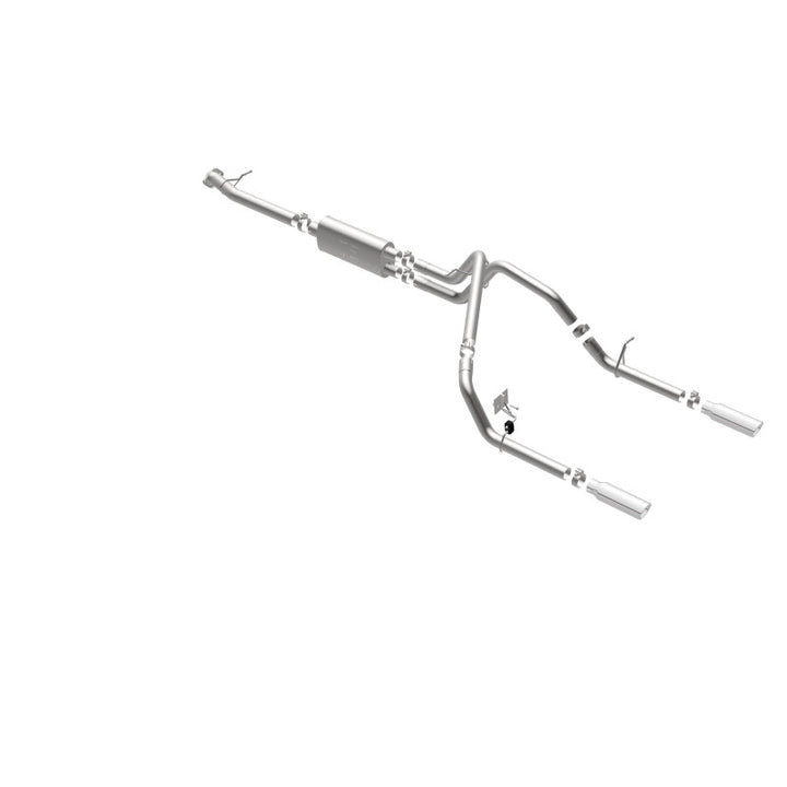 MagnaFlow Cat-Back Exhaust - Chevrolet Colorado / GMC Canyon 2015-2022 - Dual Split Rear Exit 3.5in Tips, view 13