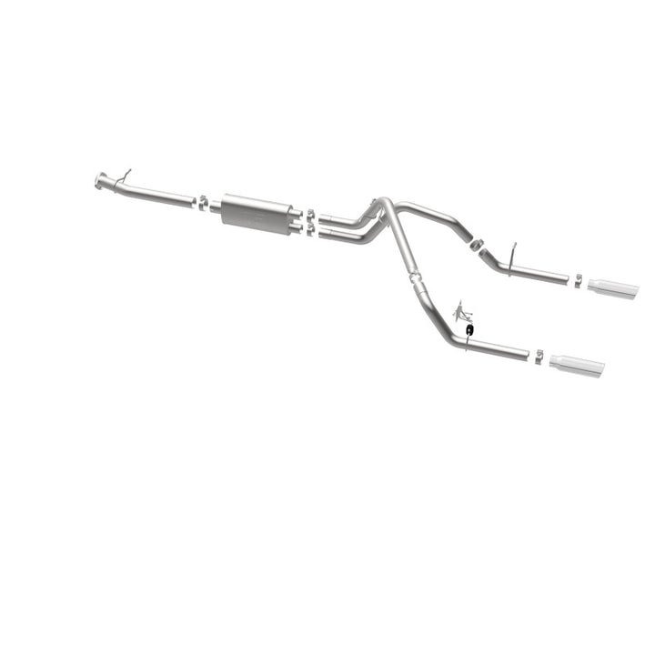 MagnaFlow Cat-Back Exhaust - Chevrolet Colorado / GMC Canyon 2015-2022 - Dual Split Rear Exit 3.5in Tips, view 17