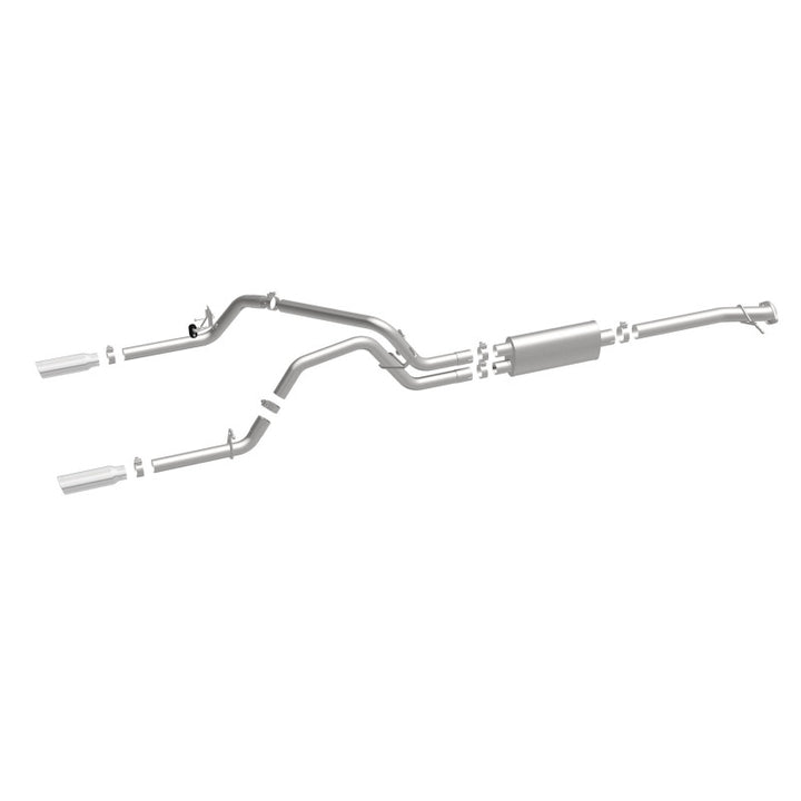 MagnaFlow Cat-Back Exhaust - Chevrolet Colorado / GMC Canyon 2015-2022 - Dual Split Rear Exit 3.5in Tips, view 23