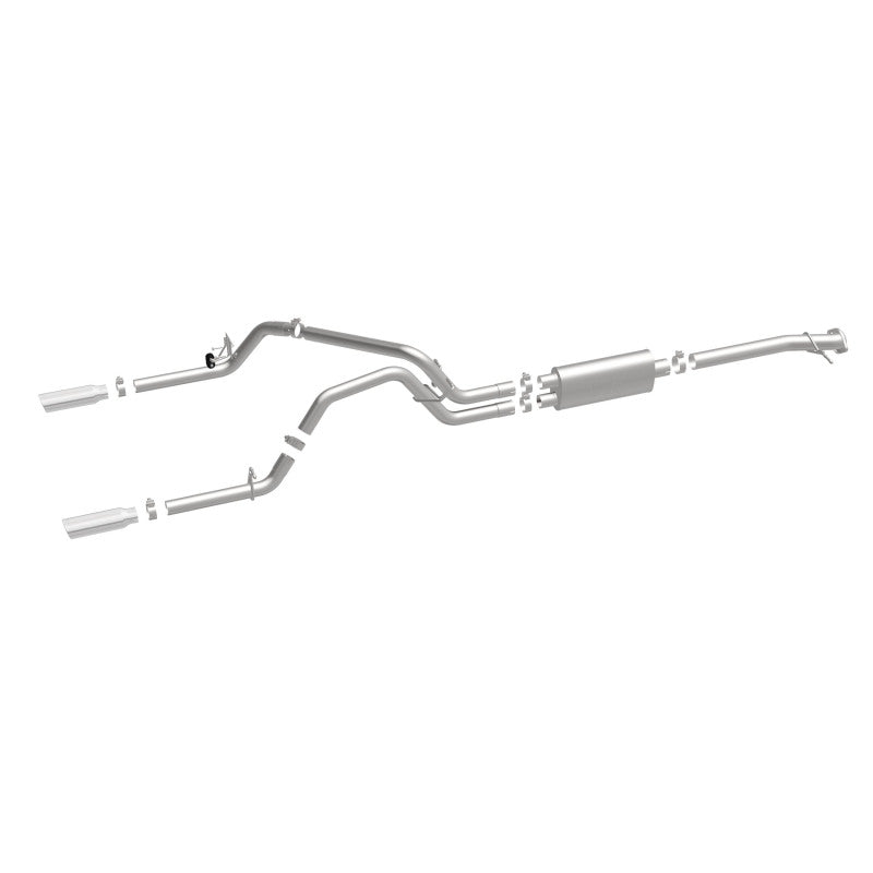 MagnaFlow Cat-Back Exhaust - Chevrolet Colorado / GMC Canyon 2015-2022 - Dual Split Rear Exit 3.5in Tips, view 23