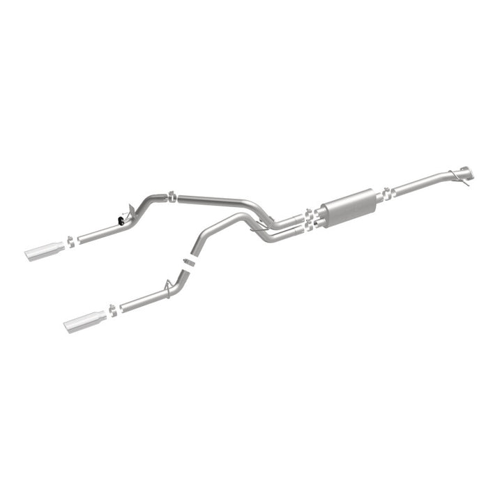 MagnaFlow Cat-Back Exhaust - Chevrolet Colorado / GMC Canyon 2015-2022 - Dual Split Rear Exit 3.5in Tips, view 25