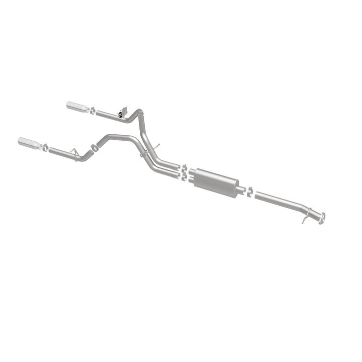 MagnaFlow Cat-Back Exhaust - Chevrolet Colorado / GMC Canyon 2015-2022 - Dual Split Rear Exit 3.5in Tips, view 33