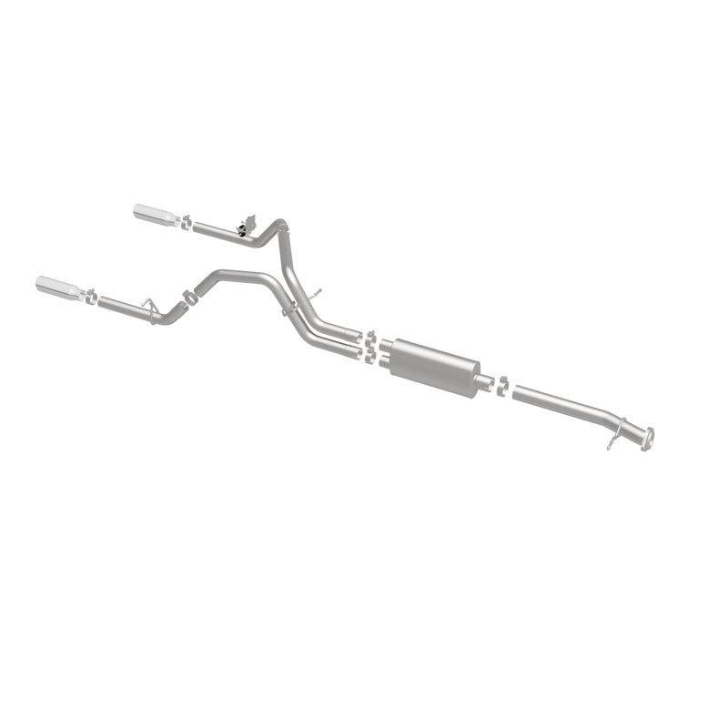 MagnaFlow Cat-Back Exhaust - Chevrolet Colorado / GMC Canyon 2015-2022 - Dual Split Rear Exit 3.5in Tips, view 33