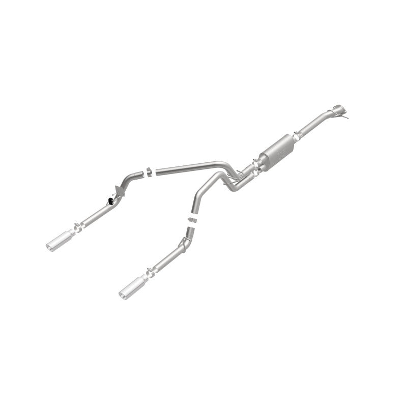 MagnaFlow Cat-Back Exhaust - Chevrolet Colorado / GMC Canyon 2015-2022 - Dual Split Rear Exit 3.5in Tips, view 34