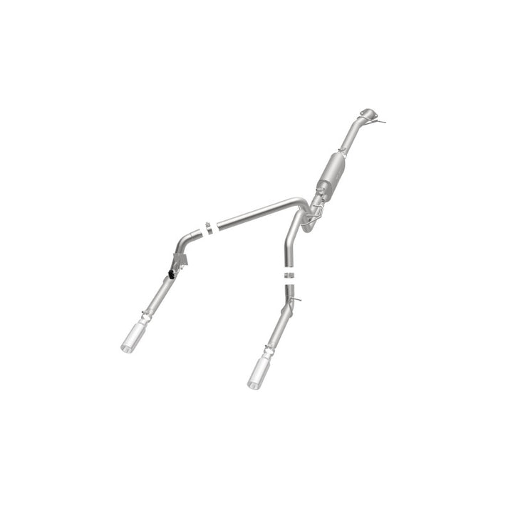 MagnaFlow Cat-Back Exhaust - Chevrolet Colorado / GMC Canyon 2015-2022 - Dual Split Rear Exit 3.5in Tips, view 36