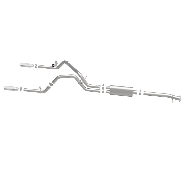 MagnaFlow Cat-Back Exhaust - Chevrolet Colorado / GMC Canyon 2015-2022 - Dual Split Rear Exit 3.5in Tips, view 40