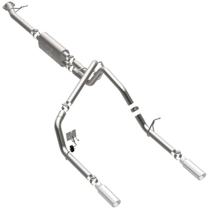MagnaFlow Cat-Back Exhaust - Chevrolet Colorado / GMC Canyon 2015-2022 - Dual Split Rear Exit 3.5in Tips, view 43