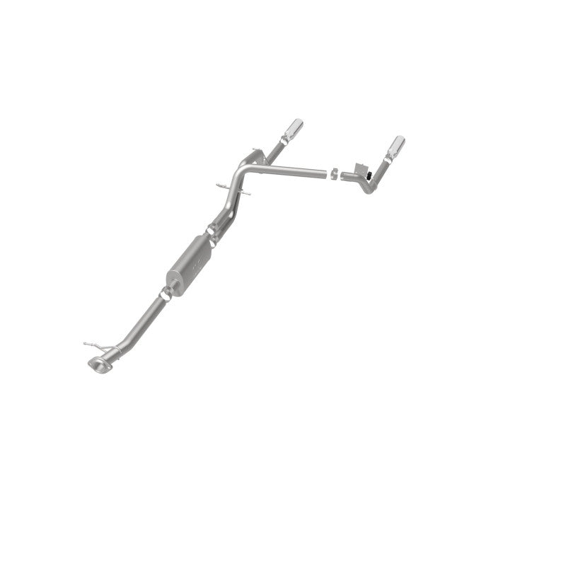 MagnaFlow Cat-Back Exhaust - Chevrolet Colorado / GMC Canyon 2015-2022 - Dual Split Rear Exit 3.5in Tips, view 8
