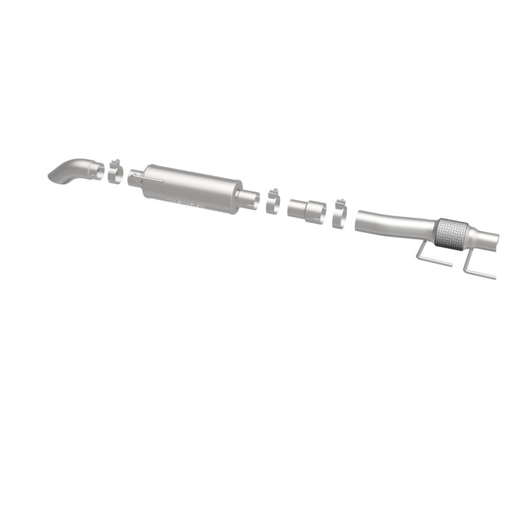 MagnaFlow Cat-Back Exhaust - Ford F-150 2.7L EcoBoost 2015-2020 - Extended Cab - 2.5in / 3in Turn Down Before Rear Tire, view 13
