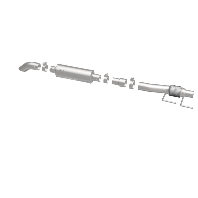 MagnaFlow Cat-Back Exhaust - Ford F-150 2.7L EcoBoost 2015-2020 - Extended Cab - 2.5in / 3in Turn Down Before Rear Tire, view 13
