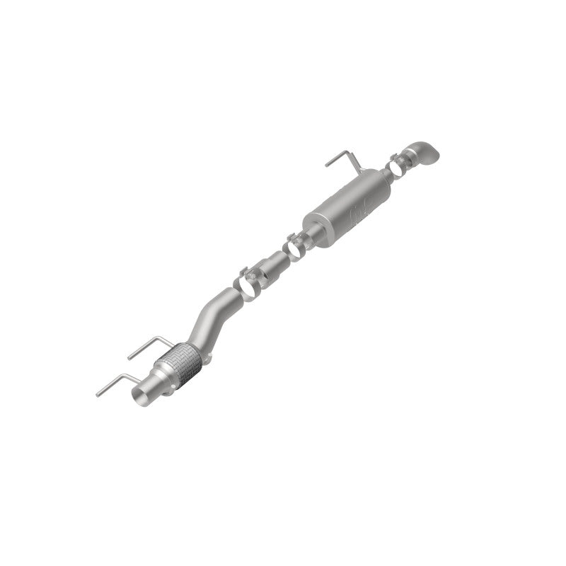 MagnaFlow Cat-Back Exhaust - Ford F-150 2.7L EcoBoost 2015-2020 - Extended Cab - 2.5in / 3in Turn Down Before Rear Tire, view 22