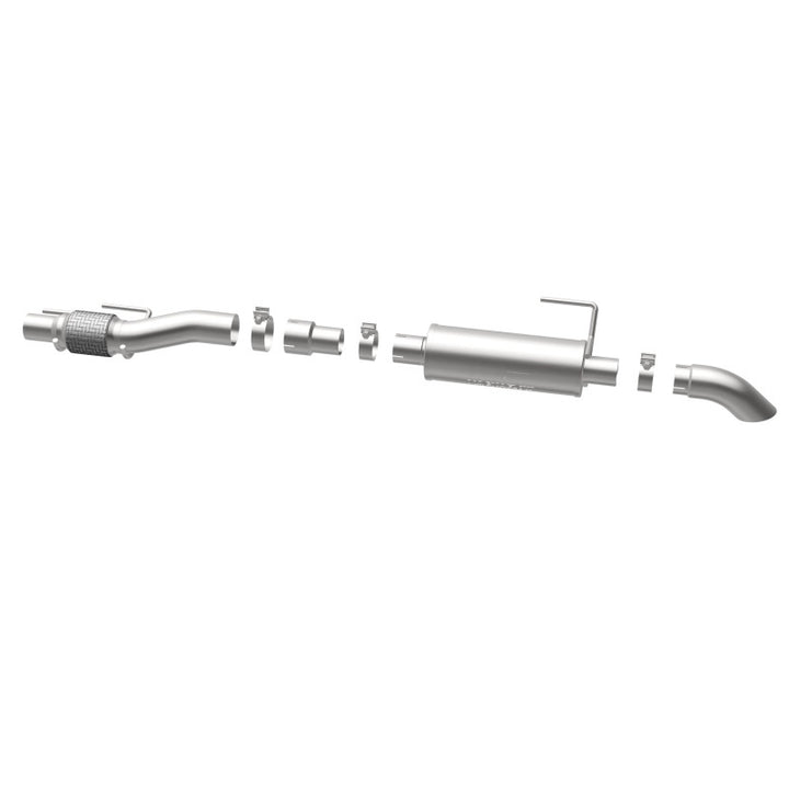MagnaFlow Cat-Back Exhaust - Ford F-150 2.7L EcoBoost 2015-2020 - Extended Cab - 2.5in / 3in Turn Down Before Rear Tire, view 28