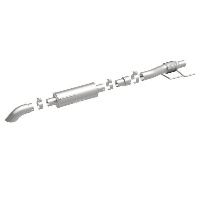 MagnaFlow Cat-Back Exhaust - Ford F-150 2.7L EcoBoost 2015-2020 - Extended Cab - 2.5in / 3in Turn Down Before Rear Tire, view 42