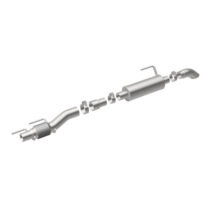 MagnaFlow Cat-Back Exhaust - Ford F-150 2.7L EcoBoost 2015-2020 - Extended Cab - 2.5in / 3in Turn Down Before Rear Tire, view 9