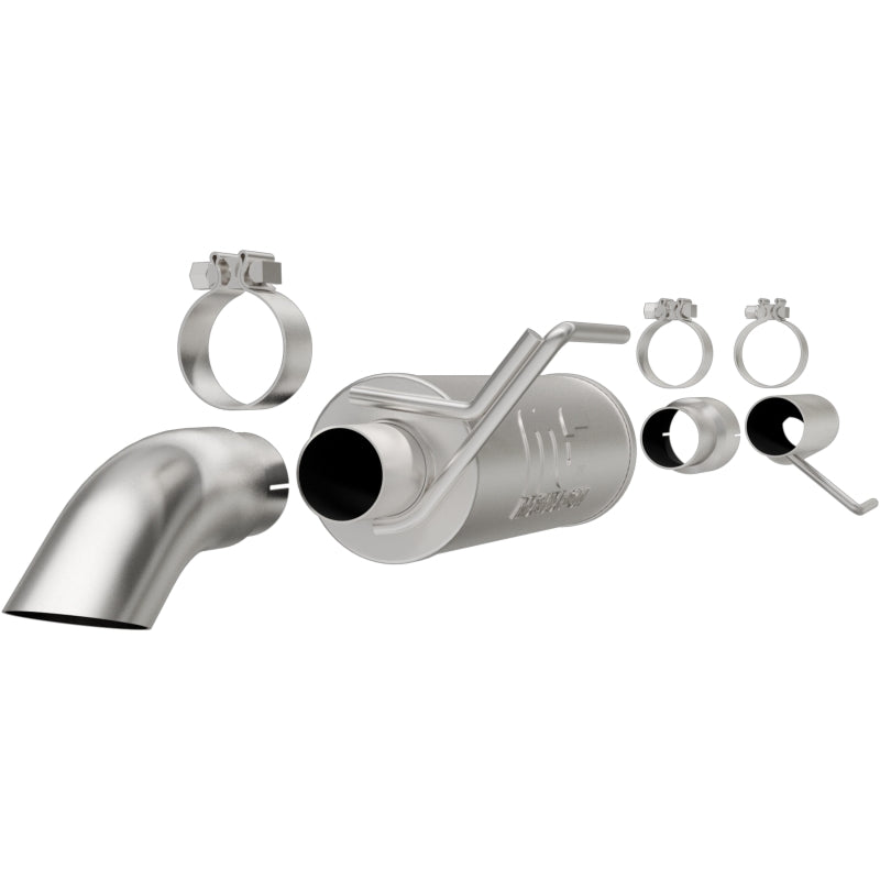 MagnaFlow Cat-Back Exhaust - Ford F-150 5.0L V8 2015-2020 - Extended Cab - 2.5in / 3in Turn Down Before Rear Tire, view 2