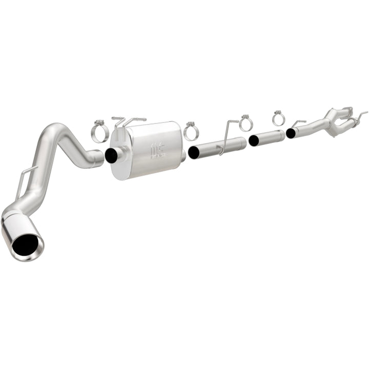 MagnaFlow Cat-Back Exhaust - Ford F-250 / F-350 Super Duty 6.2L 2011-2016 - Extended Cab / Crew Cab - 3.5in Single Passenger Side Rear Exit 5in Tip