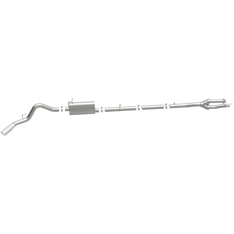 MagnaFlow Cat-Back Exhaust - Ford F-250 / F-350 Super Duty 6.2L 2011-2016 - Extended Cab / Crew Cab - 3.5in Single Passenger Side Rear Exit 5in Tip, view 11