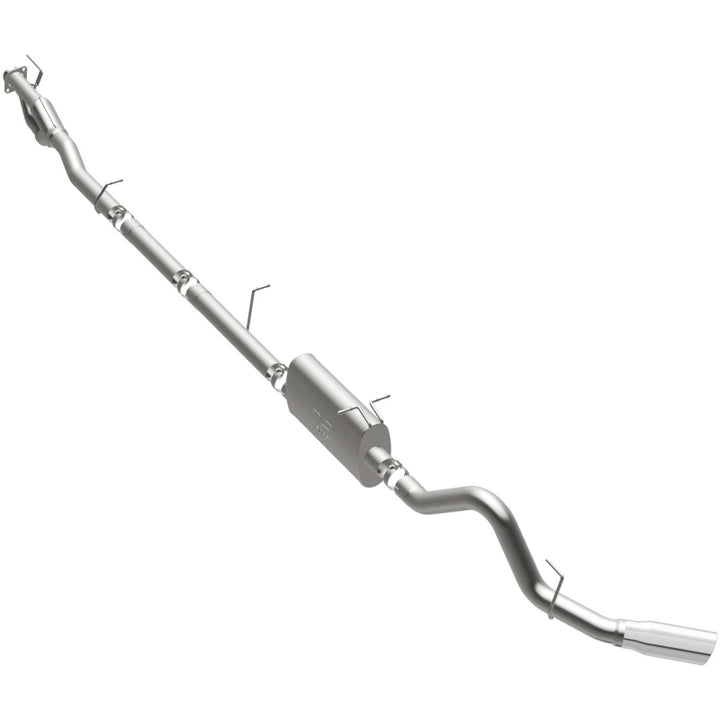 MagnaFlow Cat-Back Exhaust - Ford F-250 / F-350 Super Duty 6.2L 2011-2016 - Extended Cab / Crew Cab - 3.5in Single Passenger Side Rear Exit 5in Tip, view 25