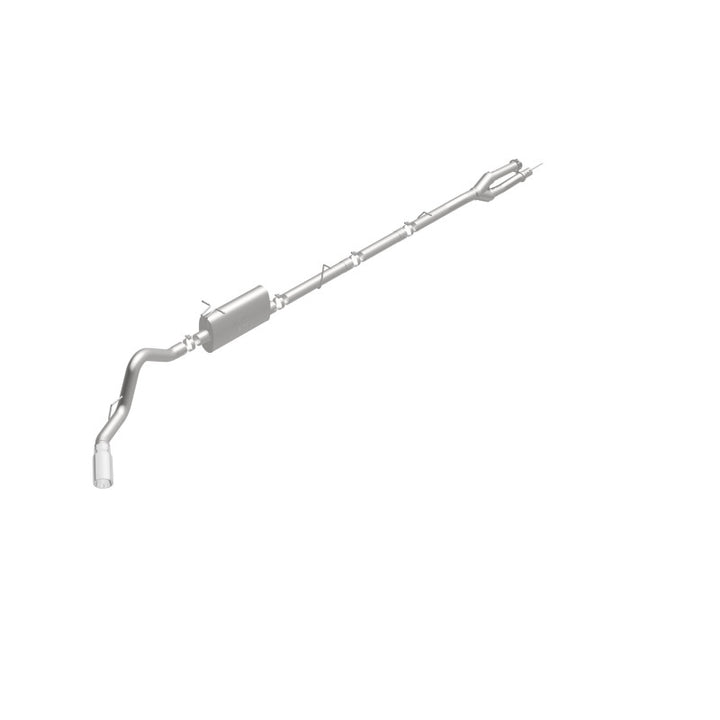 MagnaFlow Cat-Back Exhaust - Ford F-250 / F-350 Super Duty 6.2L 2011-2016 - Extended Cab / Crew Cab - 3.5in Single Passenger Side Rear Exit 5in Tip, view 6